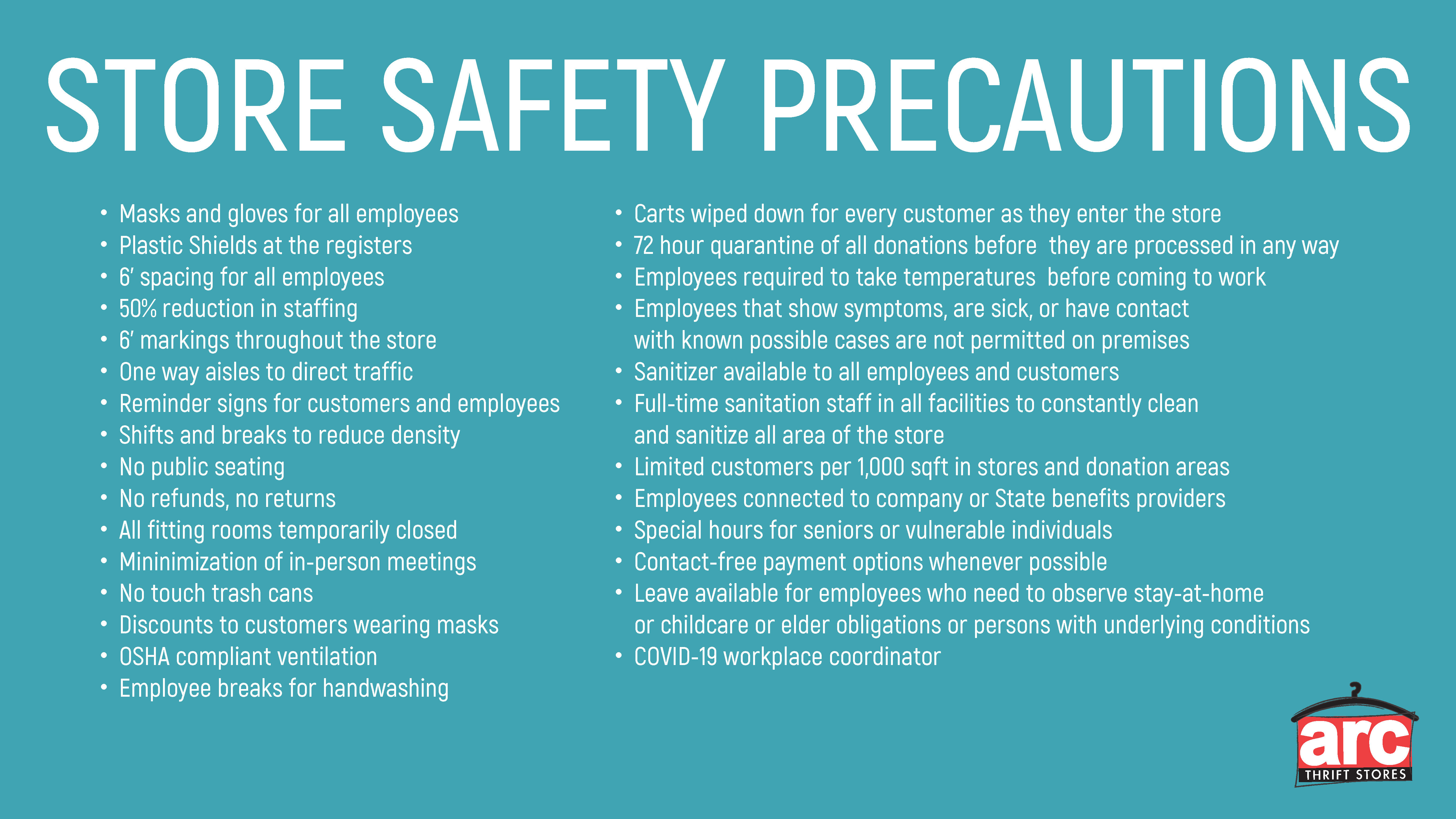 Safety Precautions Poster 0600